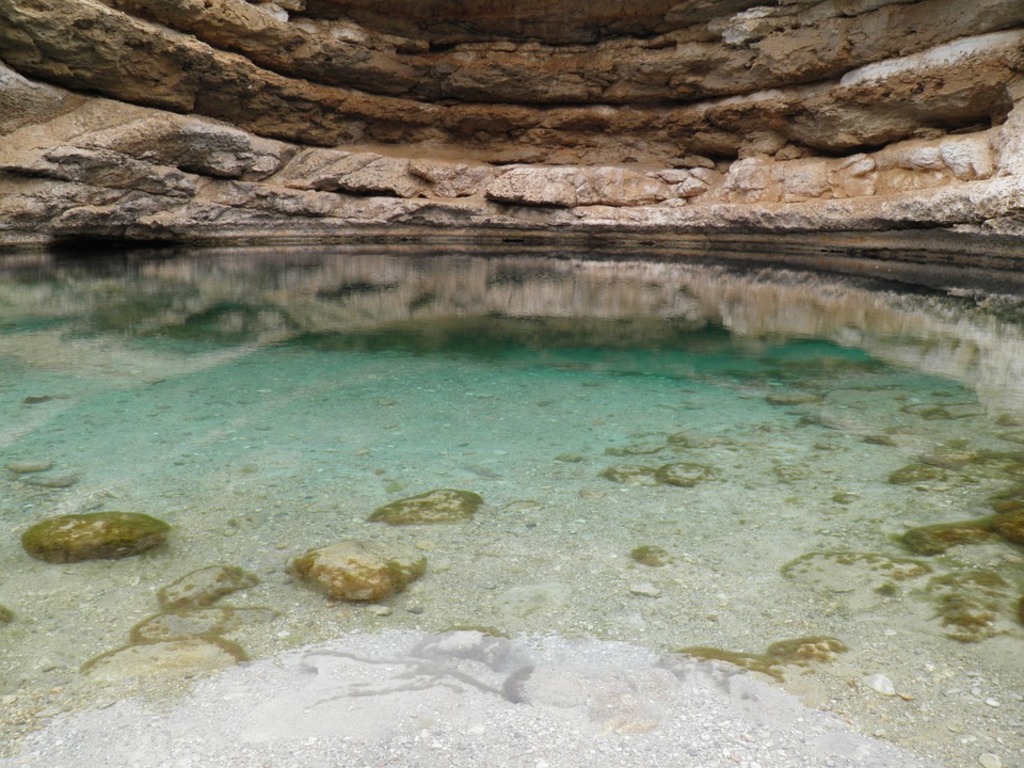 things to do in oman | take a dip in a sink hole