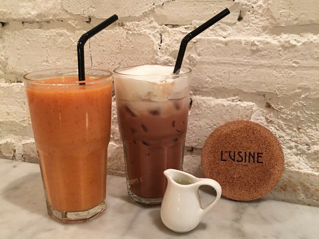 L'Usine cafe drinks
