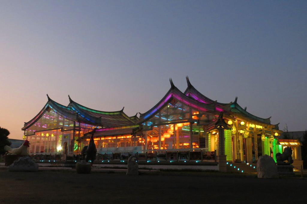 Mazu Temple in Taiwan Glass Gallery, Changhua County (Taiwan)