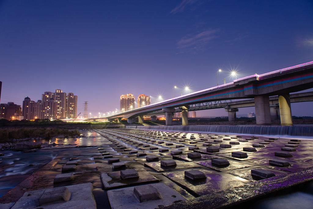 Hsinchu, Taiwan skyline from Tofu Rocks 3