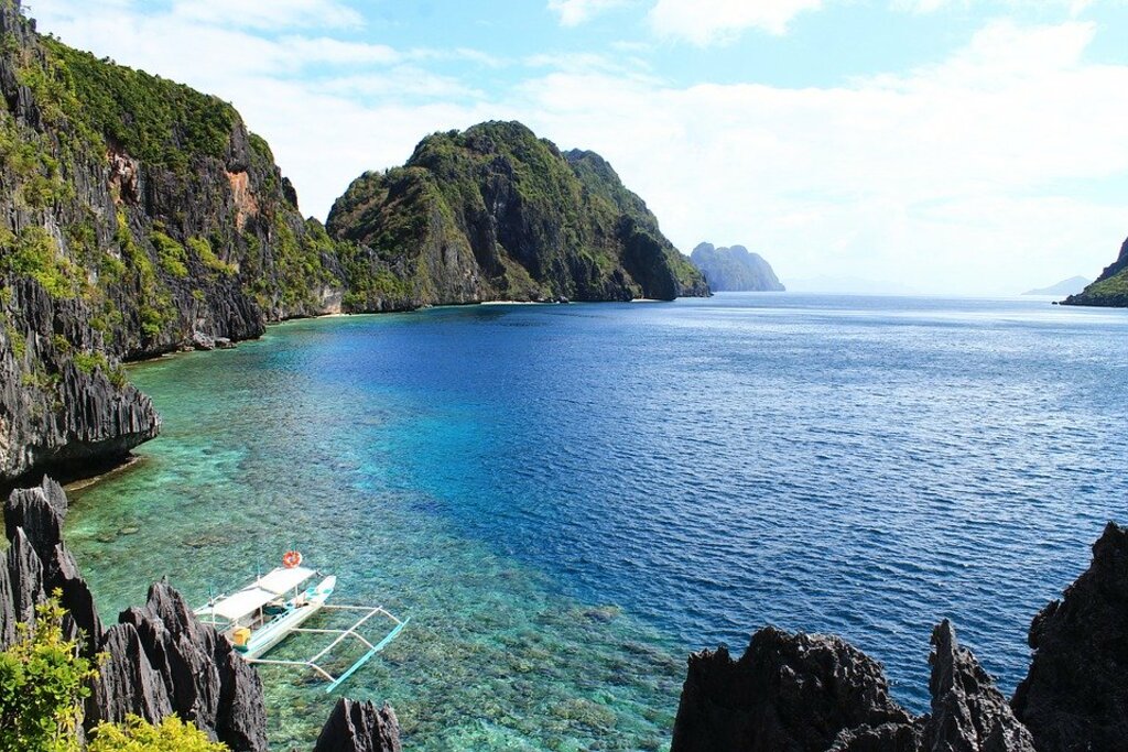 Beach Island Palawan Philippines