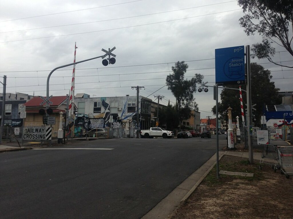 Union Street level crossing, Brunswick