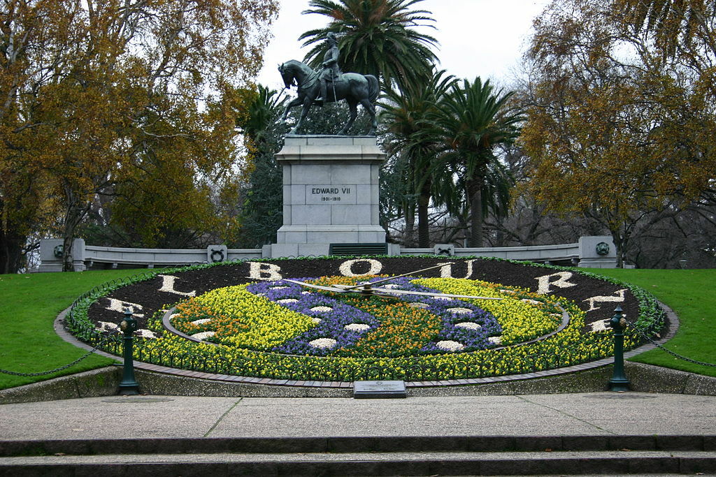 Floral Clock, Queen Victoria Gardens, Melbourne