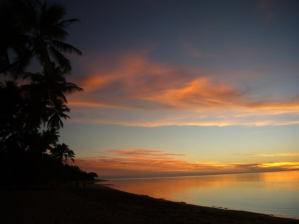 Awesome sunset Fiji - panoramio