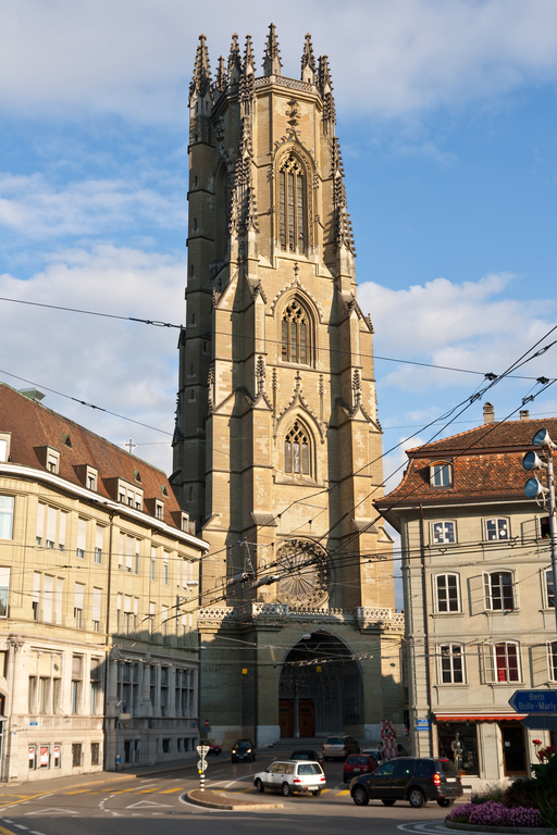 Saint nicholas cathedral in fribourg