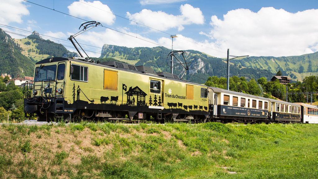 Chocolate Train Swiss Montreux