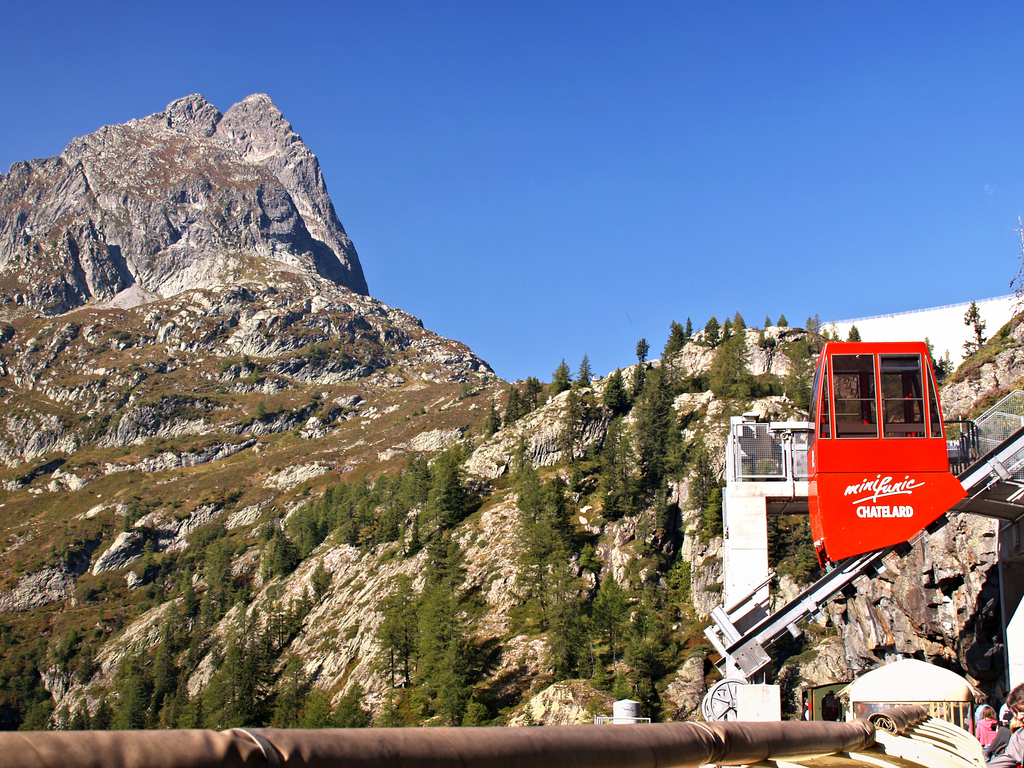 Finhaut Le Châtelard Minifunic d'Emosson