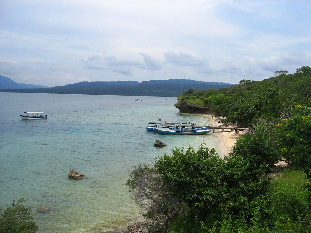 Menjangan island
