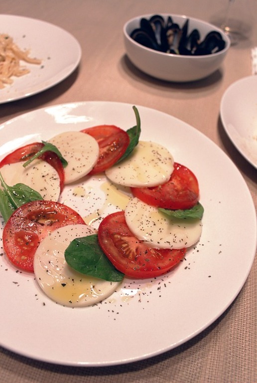 Gourmet restaurant food