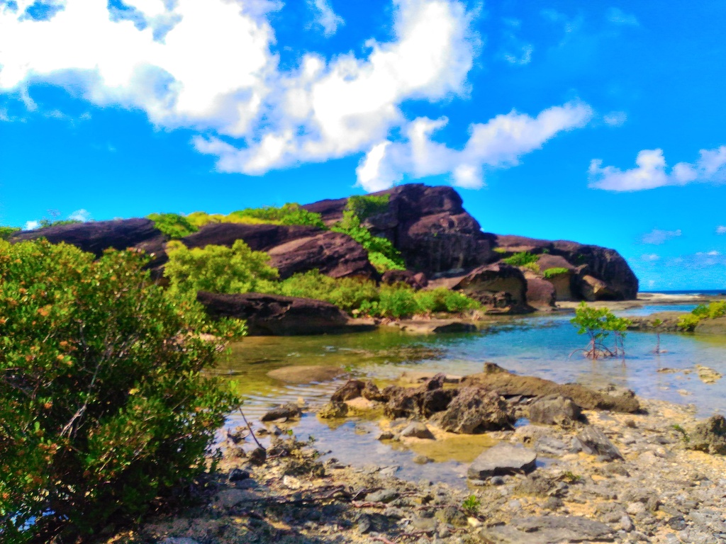 Bel-at Rock Formation at Biri Island, Northern Samar