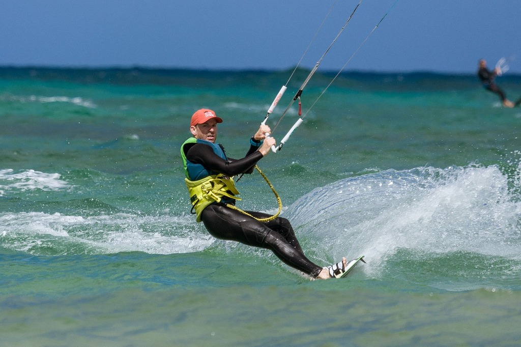 Kitesurfing
