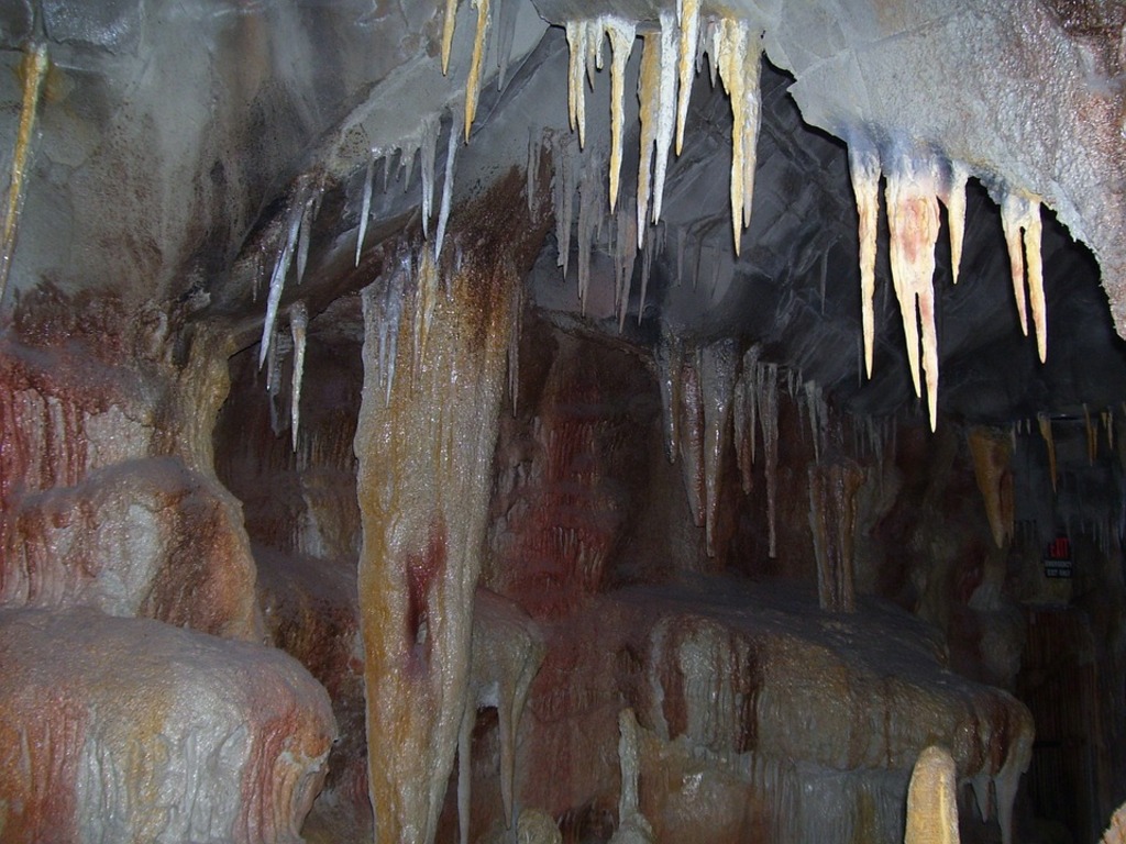 Cave Stalactite Formation