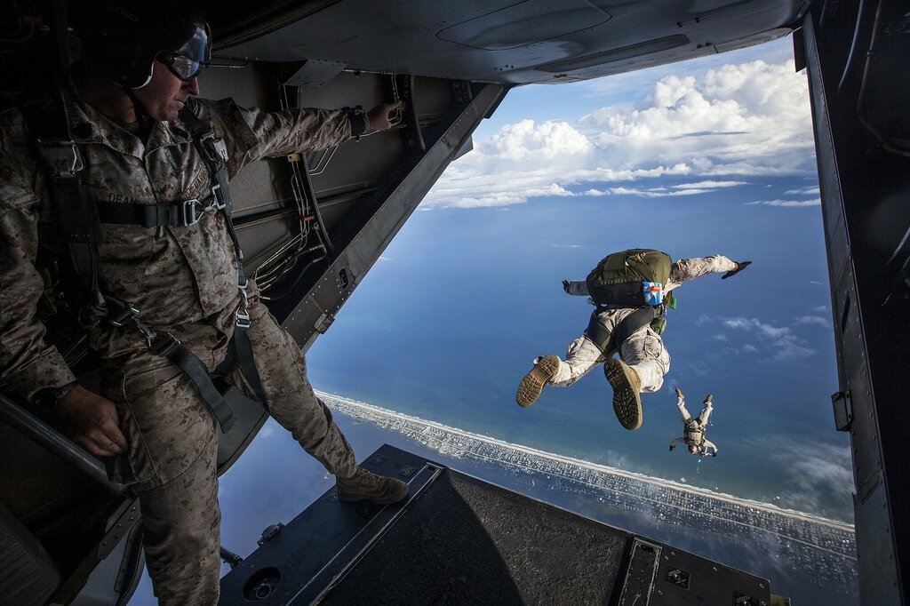 Skydiving