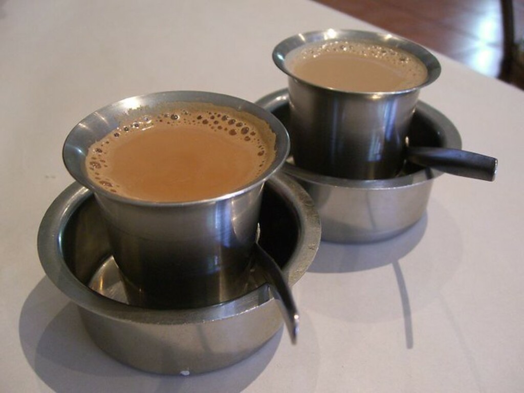 Masala Tea and South Indian Filter Coffee - Chennai Banana Leaf, Syndal
