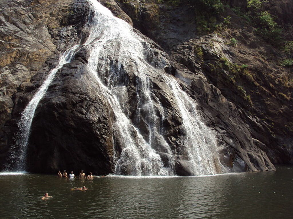 Dudhsagar, the milky waterfall, Goa