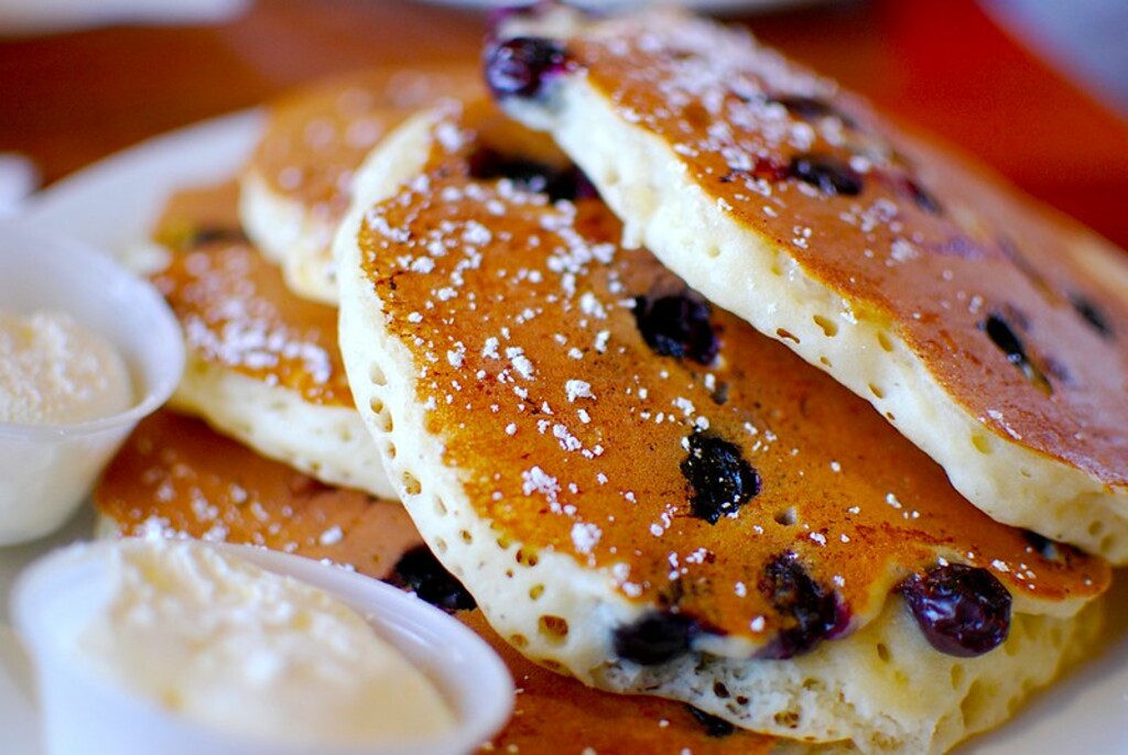 blueberry pancakes
