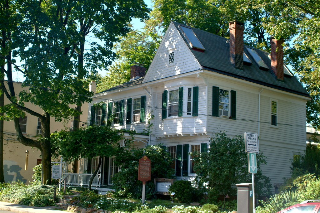 Edward Hopper`s birthplace Nyack