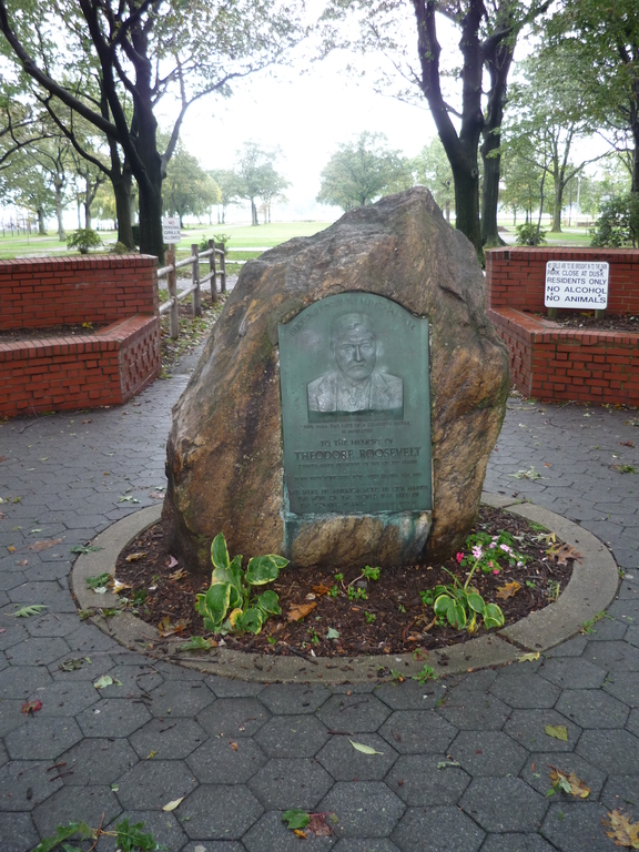 Oyster Bay Theodore Roosevelt Memorial Park Marker