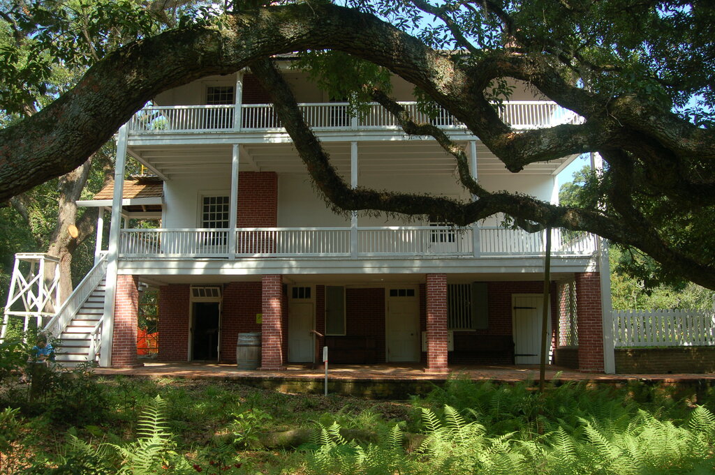 Audubon State Historic Site Oakley Plantation Rear View