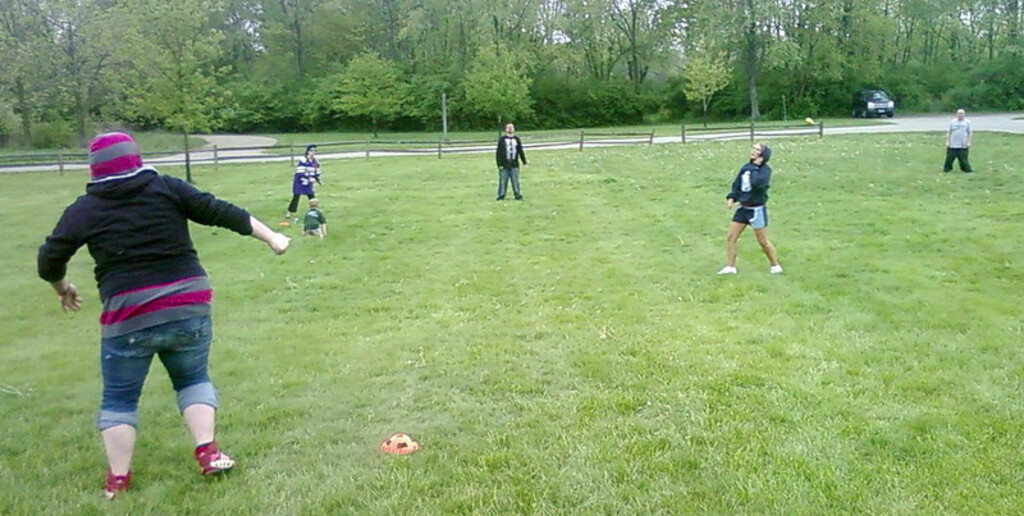 Kickball game