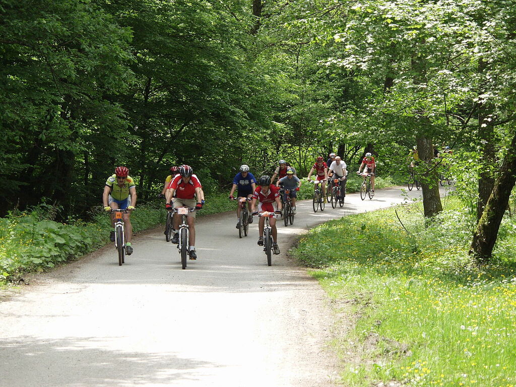 Mountain biking