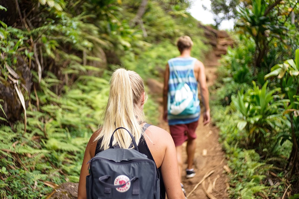 Hike Hikers Scene
