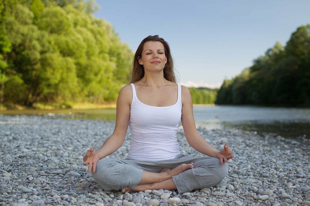 Woman Yoga Meditation