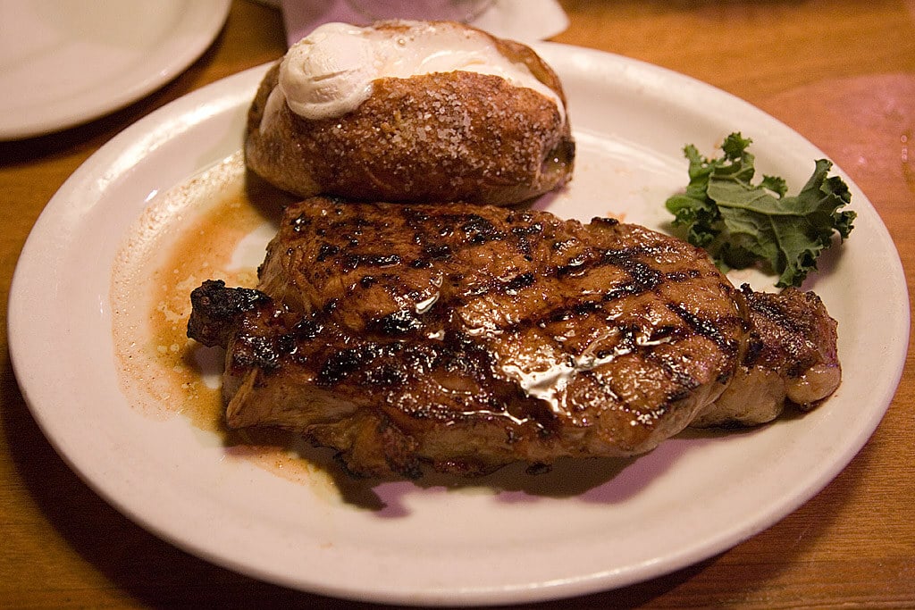 The 16 ounce Ft. Worth Ribeye