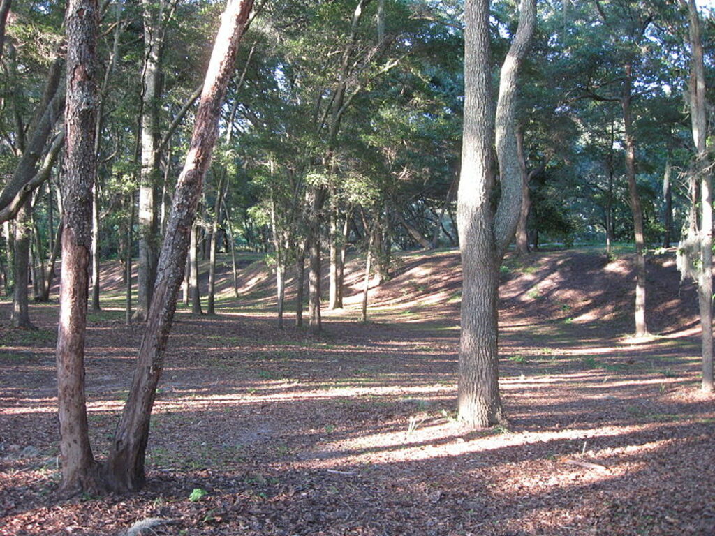 Fort Fremont seaward face