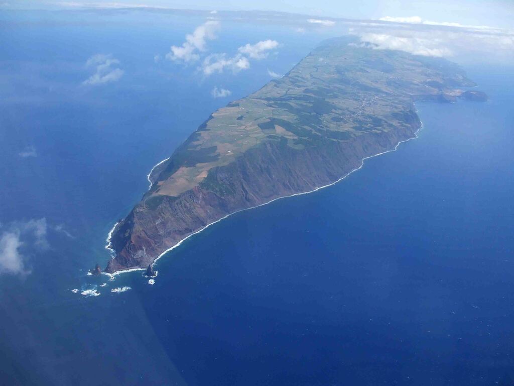 Ponta dos Rosais, ilha de São Jorge, Açores, Portugal