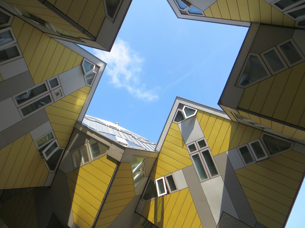 Rotterdam cube houses