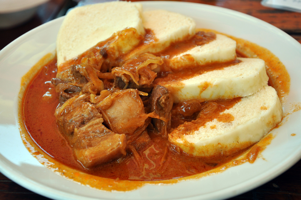 Szeged goulash from pork