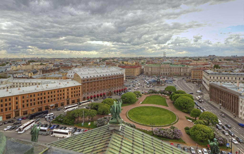 Spb Views from Isaac Cathedral