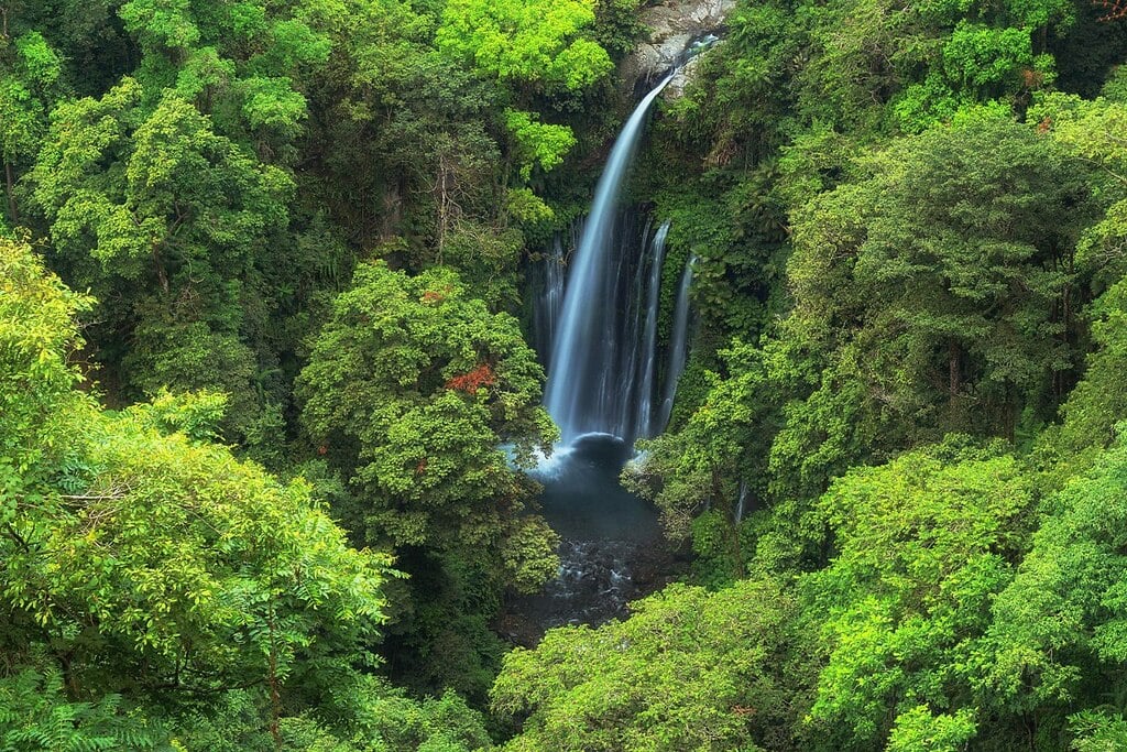 Senaru Waterfall of Tiu Kelep