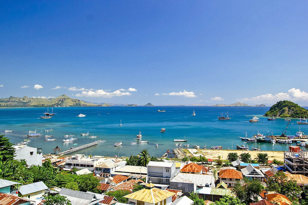 Labuan Bajo, a port in West Flores, Nusa Tenggara, Indonesia