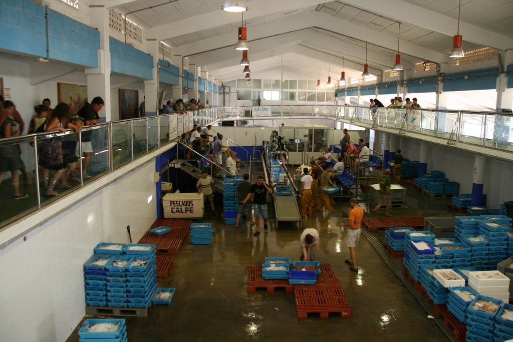 Calpe- Interior de la Lonja-2009