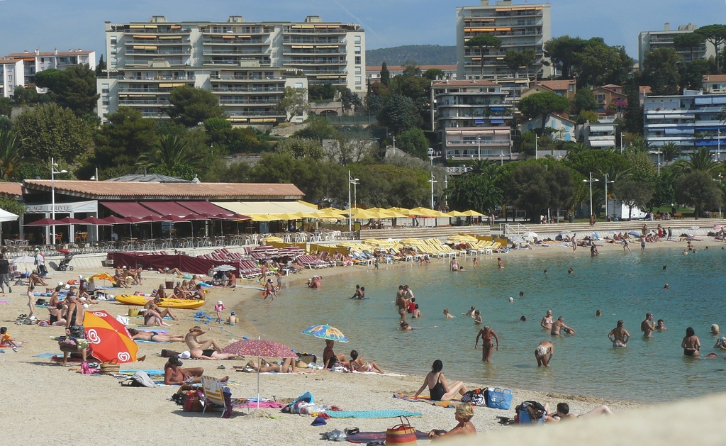 Plages du Mourillon a Toulon