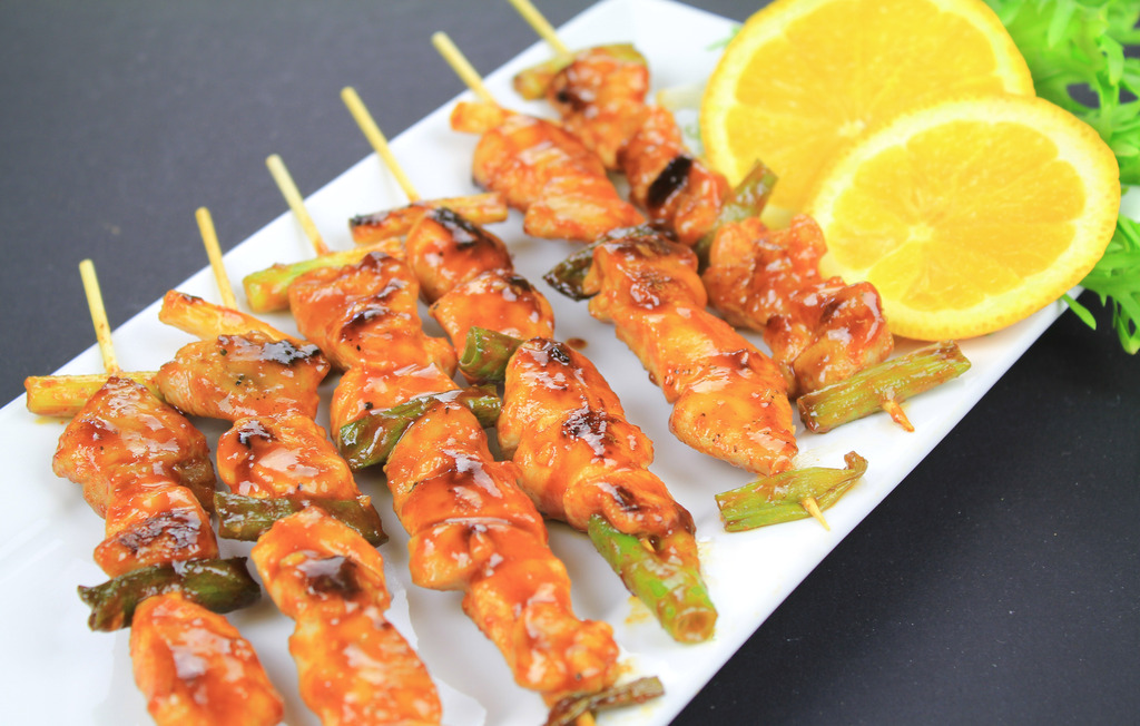 chicken skewers