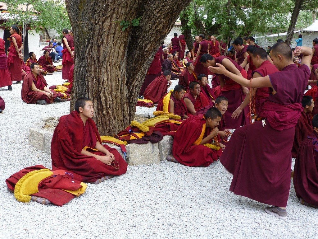 Sera Monastery Debate Session