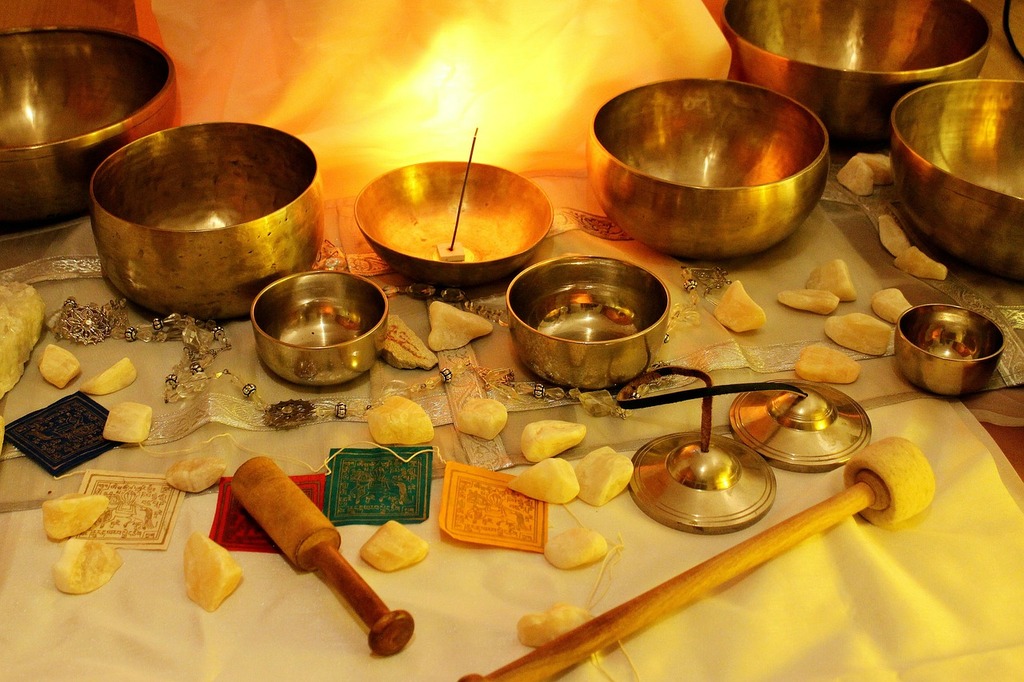 Singing Bowls used in massage