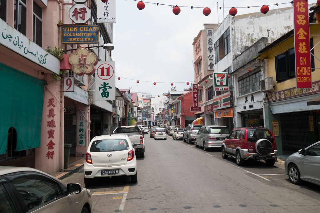 Chinatown in Kuching