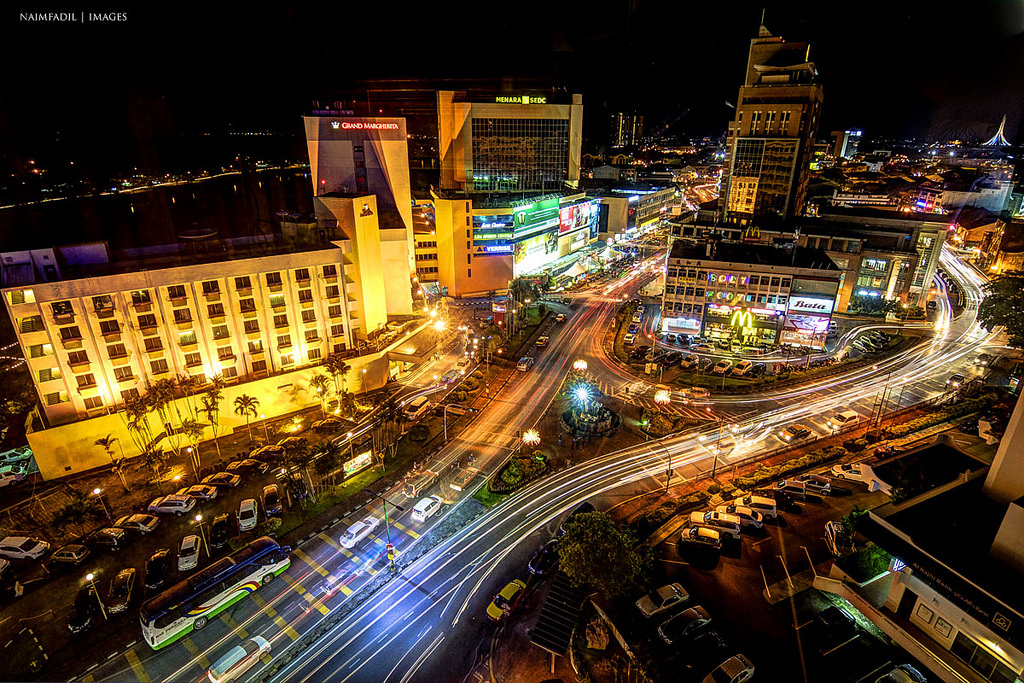 night at kuching