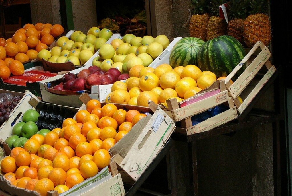 fruit stand
