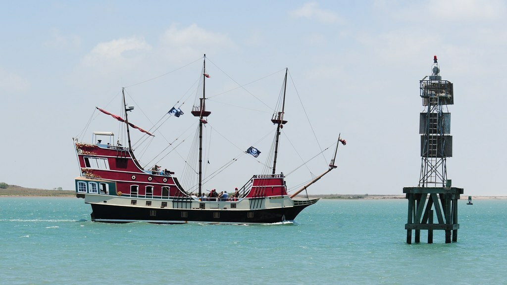 Black Dragon Pirate Ship, Port Isabel, South Padre Island, Texas