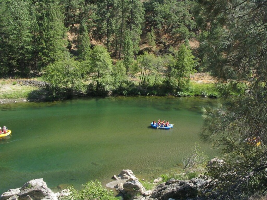 Trinity River, California State Route 299 Near Weaverville, California