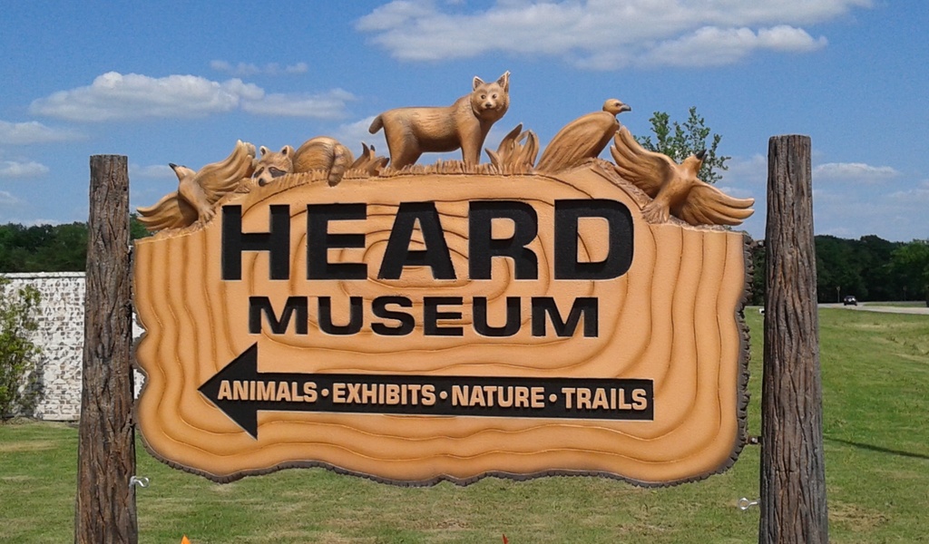 Heard Natural Science Museum and Wildlife Sanctuary- sign1