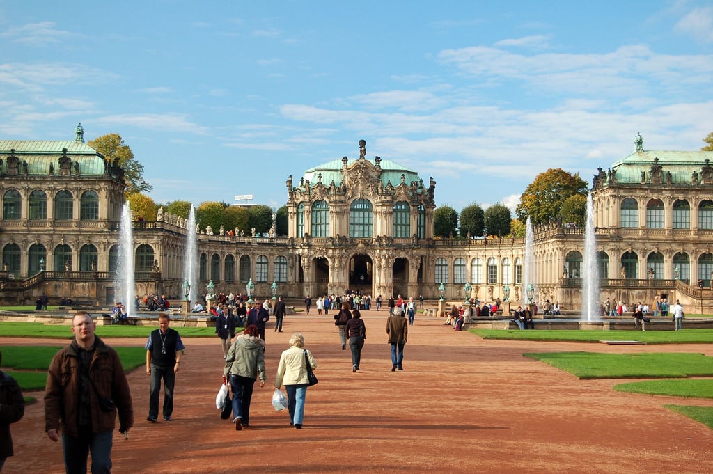 Zwinger Palace Courtyard