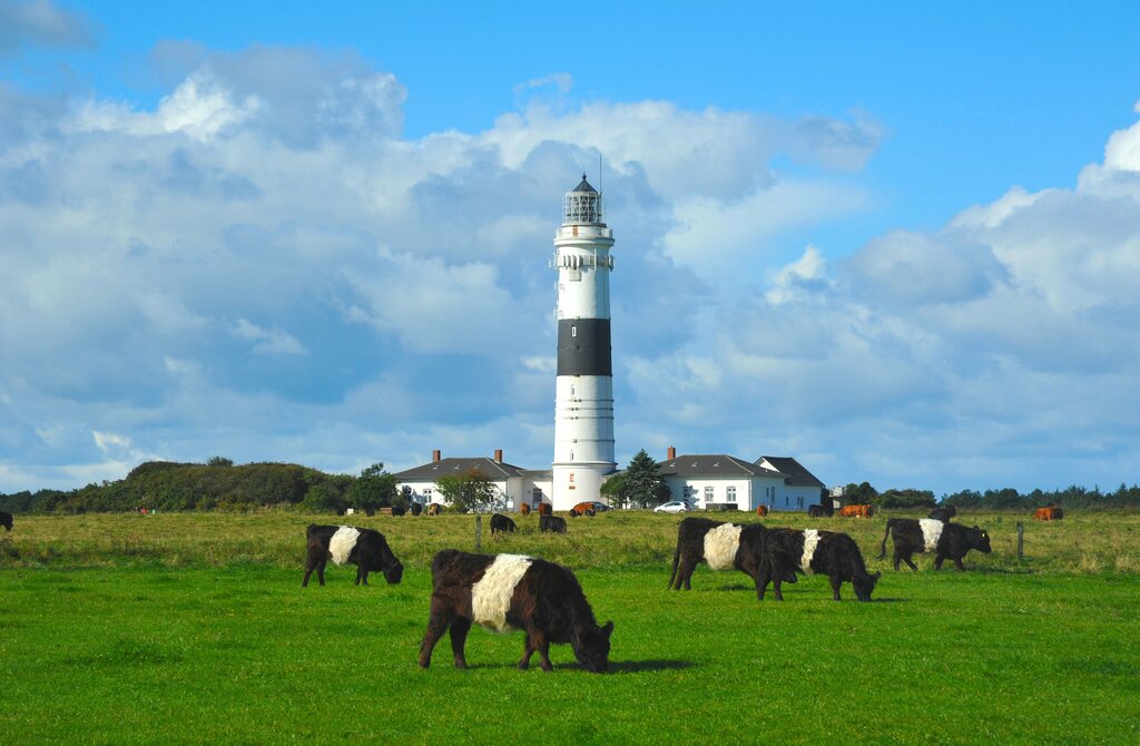 Leuchtturm bei Kampen auf Sylt