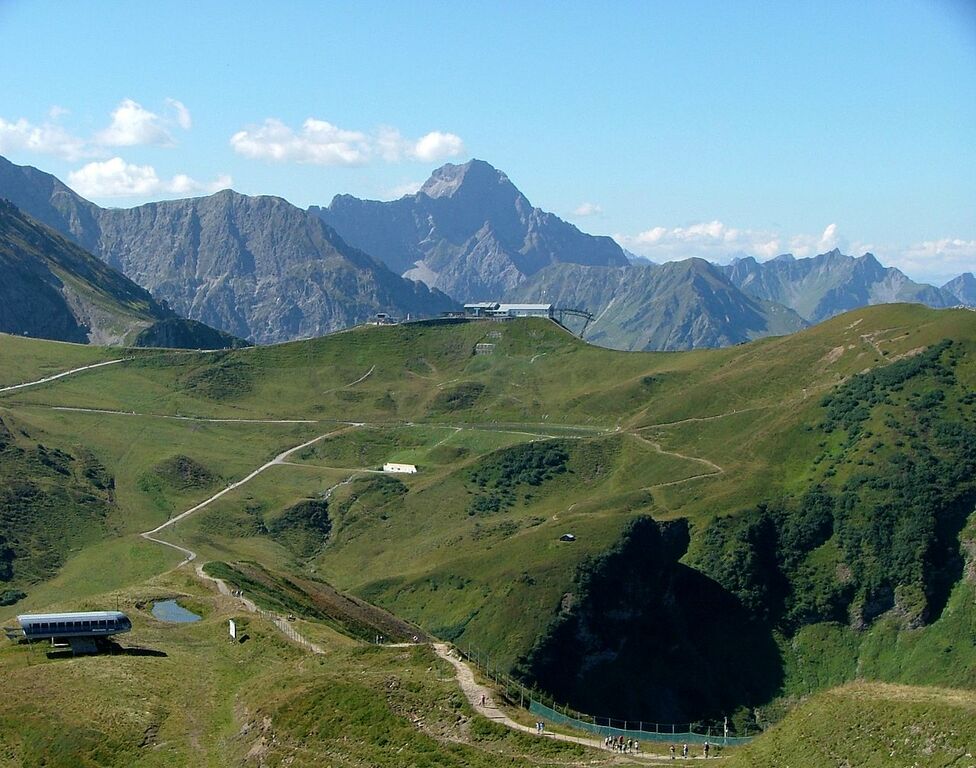Wanderweg vom Fellhorn zur Kanzelwand - panoramio