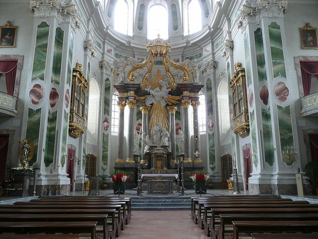 Mannheim, Jesuitenkirche Altar